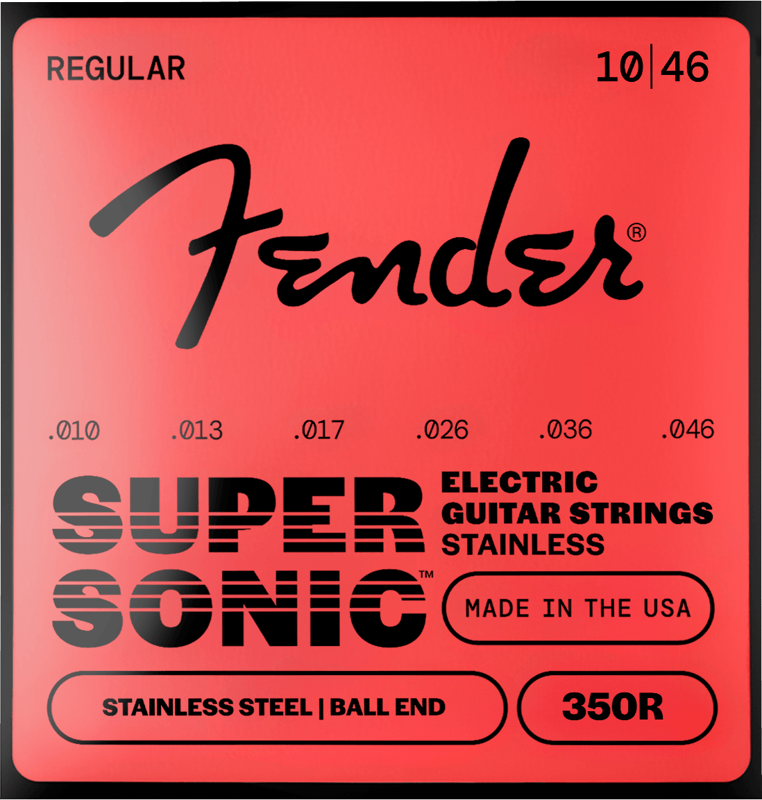 SuperSonic™ 350 Stainless Steel Guitar Strings
