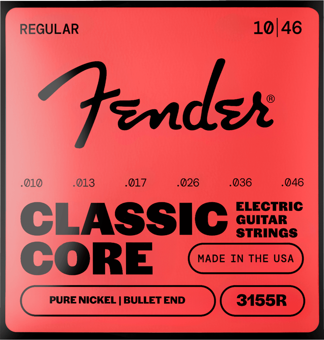 Classic Core Bullets™ 3155 Pure Nickel Guitar Strings