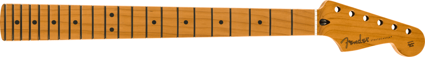 Satin Roasted Maple Fat Stratocaster® Neck, 22 Medium Jumbo Frets, 9.5", U Shape
