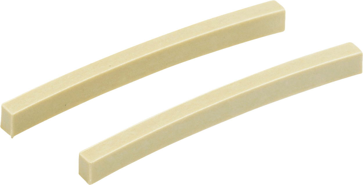 Melamine Stratocaster®/Telecaster® String Nut Blanks (2)