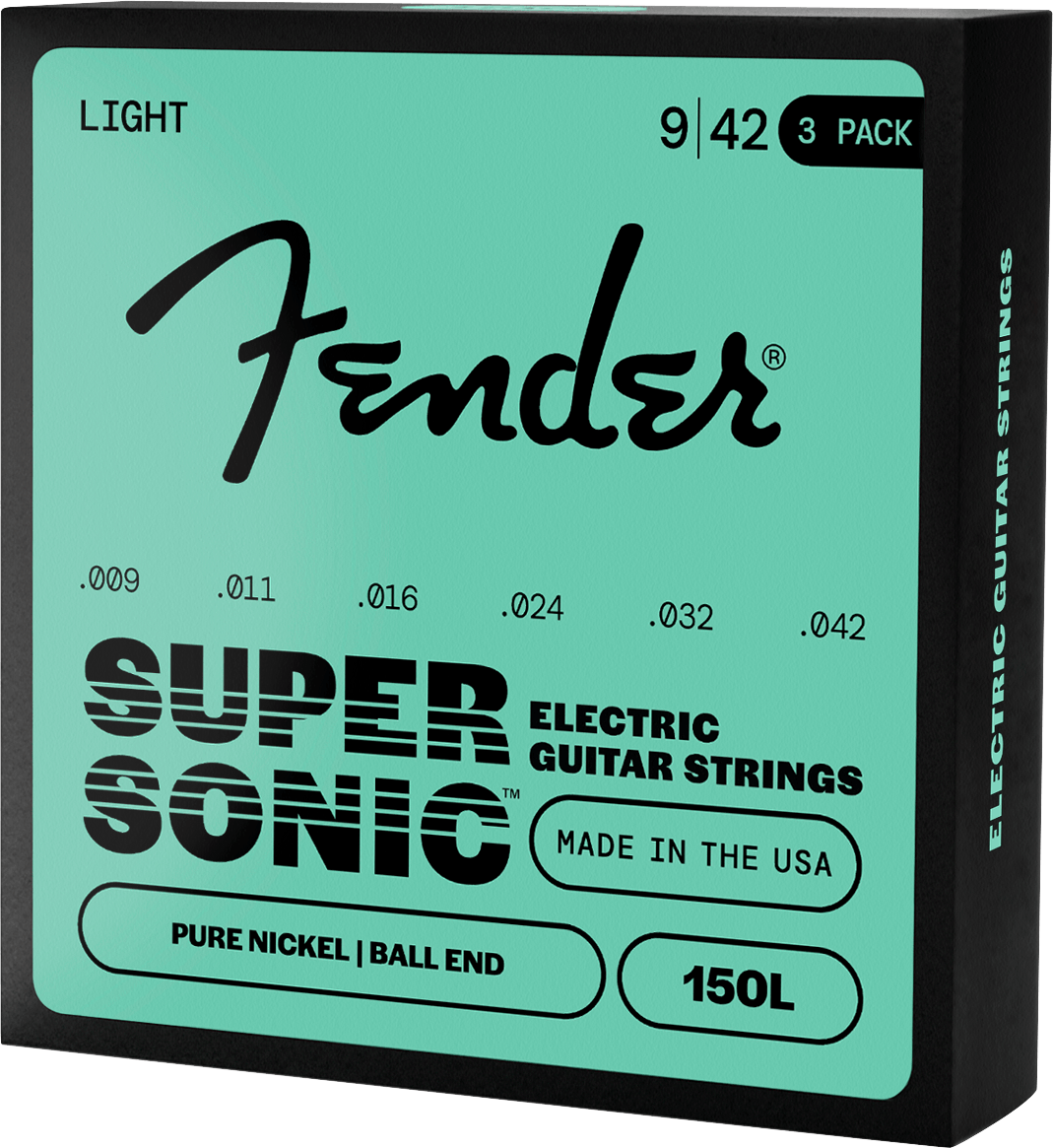 SuperSonic™ 150 Pure Nickel Guitar Strings (3-Pack)
