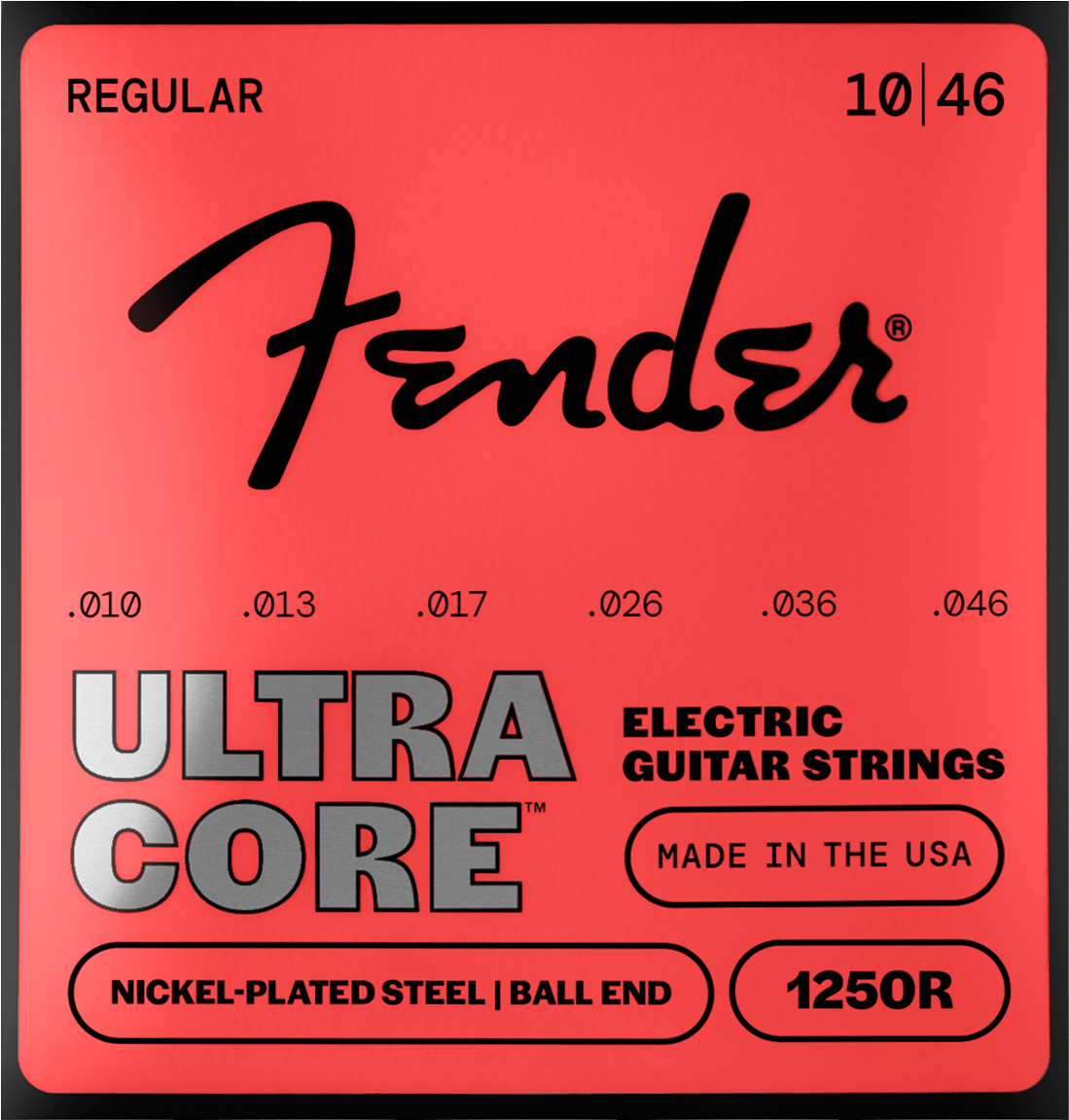 UltraCore™ 1250 Nickel-Plated Steel Guitar Strings