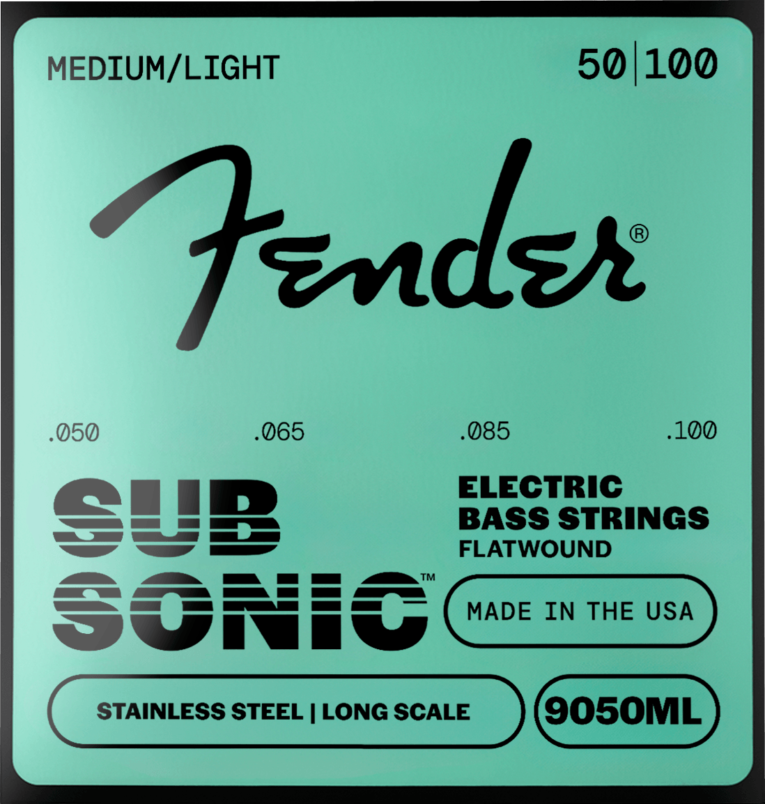 SubSonic™ 9050 Flatwound Stainless Steel Bass Strings