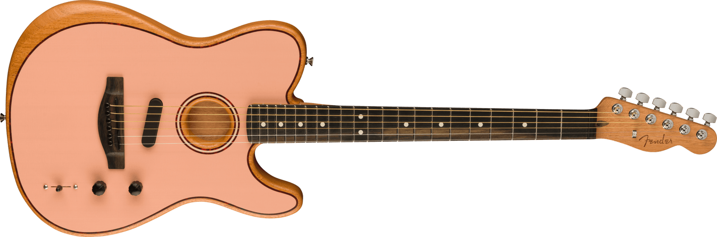 Limited Edition American Acoustasonic® Telecaster®, Shell Pink