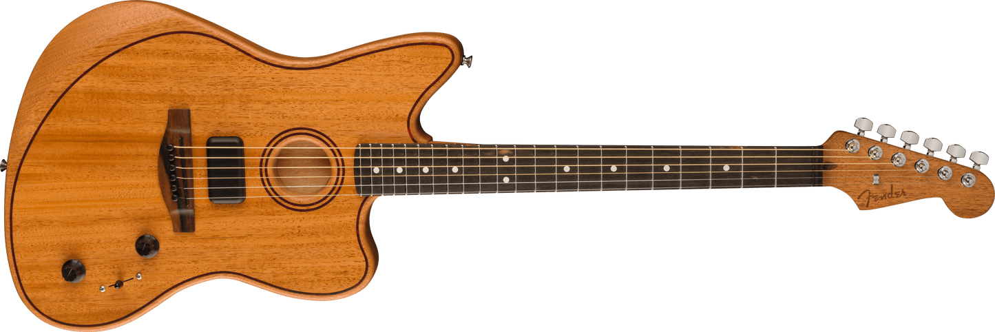 American Acoustasonic® Jazzmaster® All-Mahogany