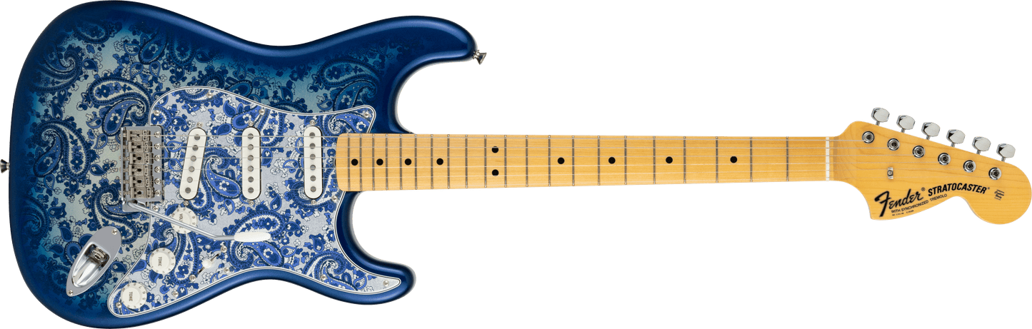 Made in Japan Limited Stratocaster® Indigo Paisley