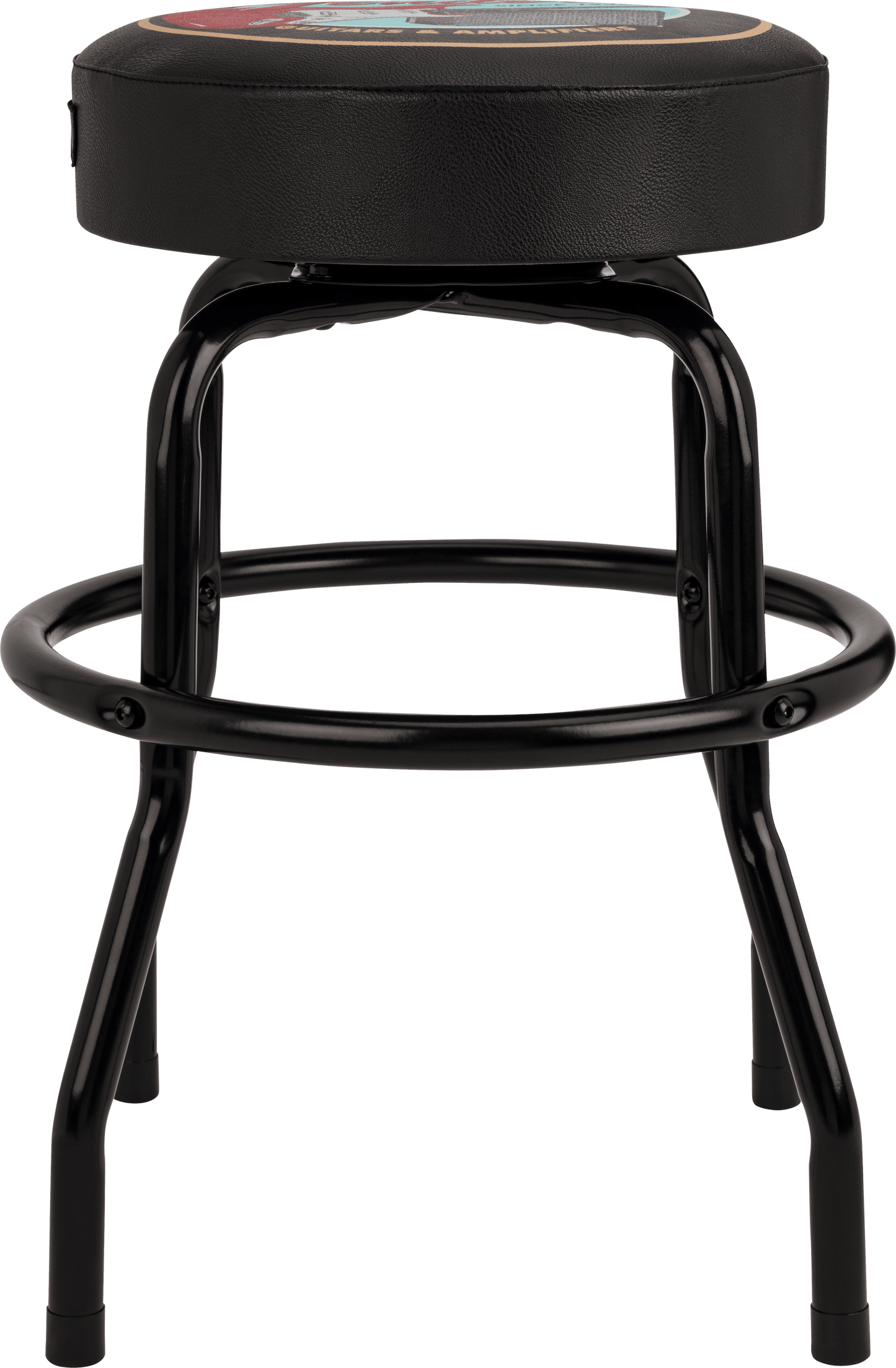Fender® Guitars & Amps Pick Pouch Barstool, Black