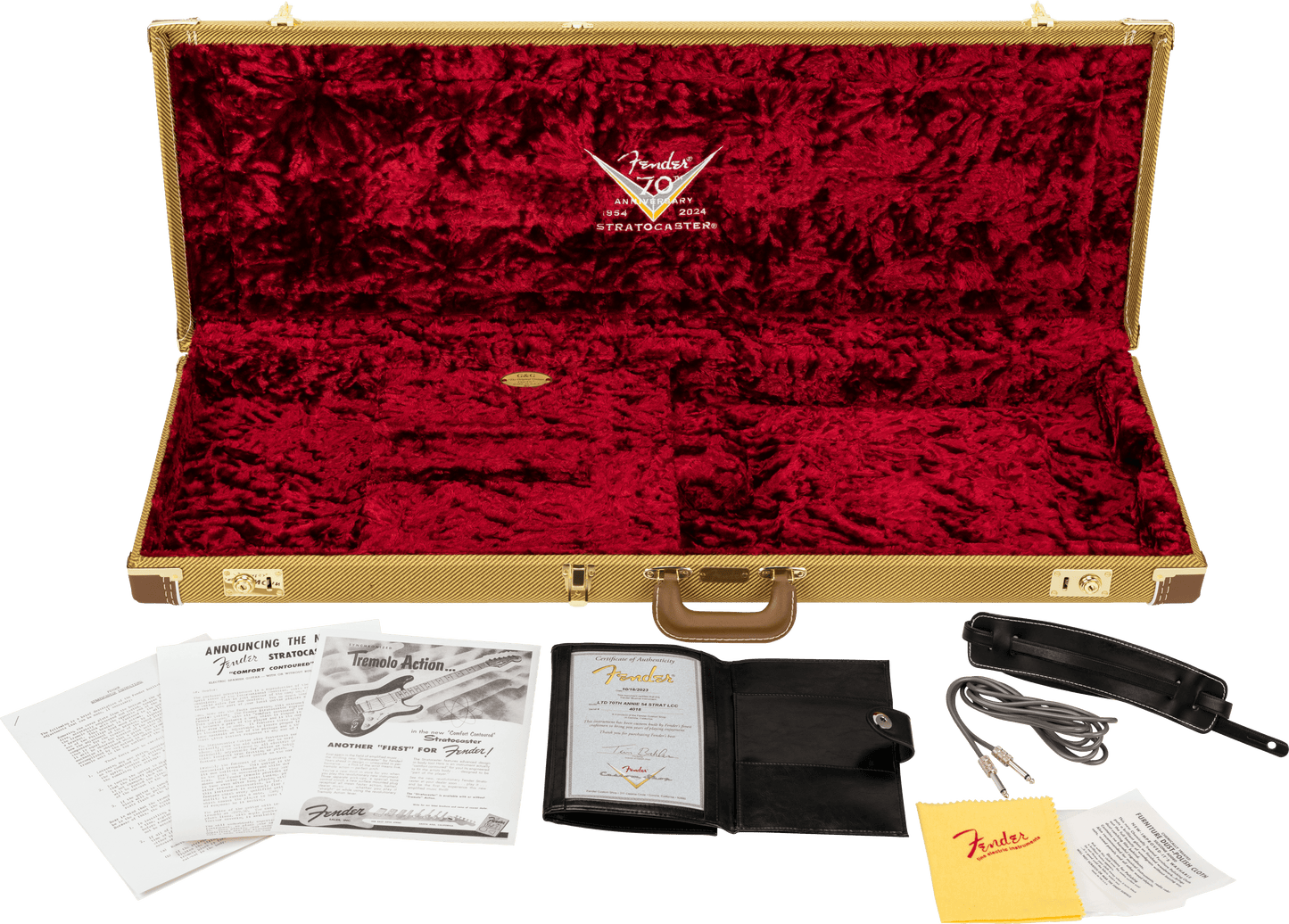 Limited Edition 70th Anniversary 1954 Stratocaster® Heavy Relic®, 1-Piece Quartersawn Maple Neck Fingerboard, Wide-Fade 2-Color Sunburst